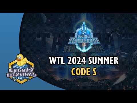#WTL 2024 Summer: Code S - Round 2 Day 1 with Light_VIP | Team League | !patreon