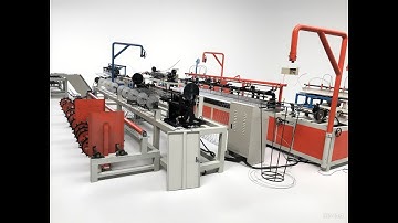 Best Price Full Automatic 3M Single Wire Chain Link Fence Machine /Chain Link Fence Machine Factory