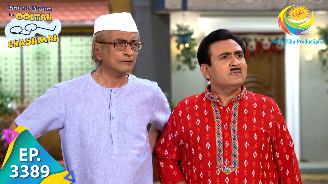 Champaklal Comes To Aid - Taarak Mehta Ka Ooltah Chashmah - Ep 3398-Full Episode - 5 March 2022