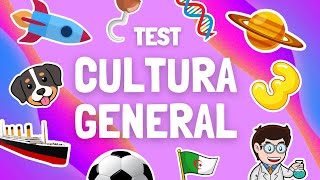 🔥50 Preguntas de Cultura General -  TEST de Cultura General🔥🤔