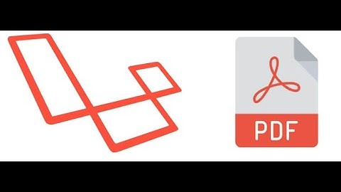Reporte PDF en Laravel (DOMPDF)