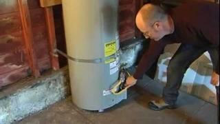This video shows how to properly install seismic water heater
strapping. it was written and filmed by home inspectors who are
certified members of the golden...