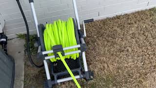 Gorilla 200’ Aluminum Zero Rust Upright Hose Reel Review