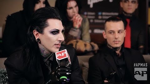 Motionless In White talk next album in the APMAs GIBSON Backstage Lounge