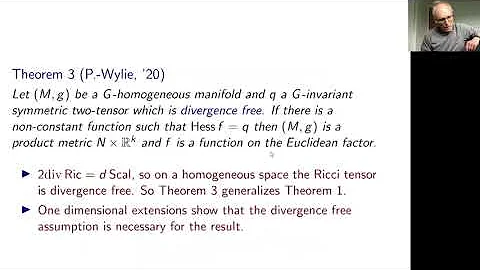 Peter Petersen - Rigidity of Homogeneous Gradient ...