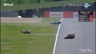 Jason Dupasquier Crash Q2 Section Moto3