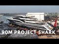 90m oceanco superyacht project shark y717 revealed