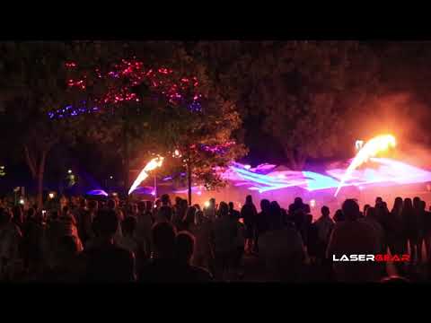 Lasershow kermis Nederweert 2019