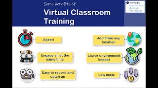 Some benefits of Virtual Classroom Training