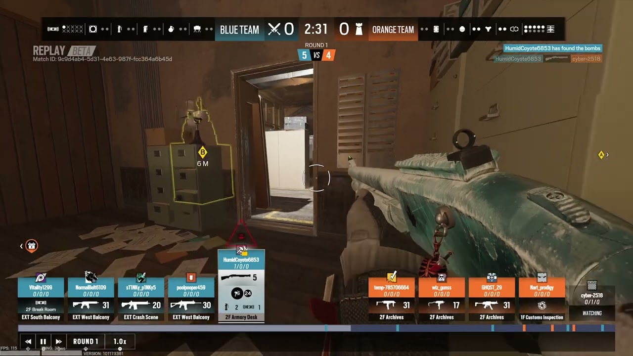 4k + defuse solo site rush