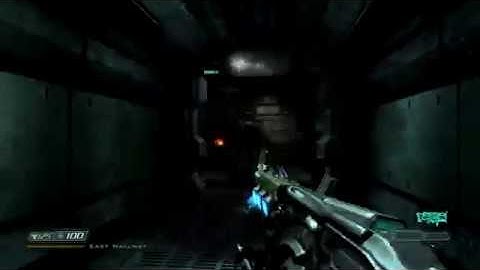 Doom 3 part 14 sub machine gun