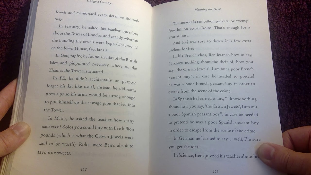 Gangsta Granny Chapter 17 Youtube