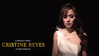 A Message From Cristine Reyes...