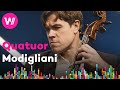 Capture de la vidéo Mozart, Beethoven, Ravel: A Concert By The Quatuor Modigliani
