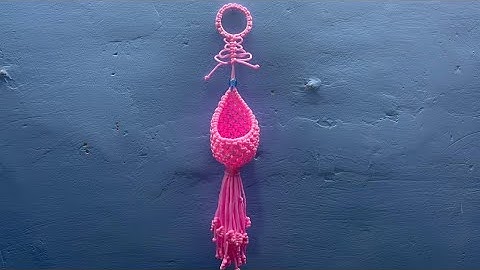 Macrame Nest for Bird / macrame bird