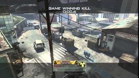 My First Ever MW2 Trickshot Killcam
