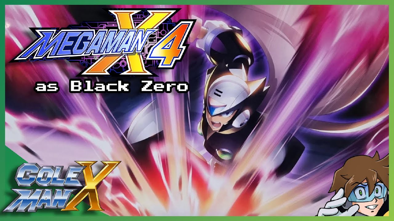 Mega Man X4 as Black Zero! 100% Run because why not | Happy 38th Anniversary Mega Man!!!