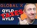 QYLD AND TAXES: A Comprehensive Review of QYLD, XYLD, RYLD