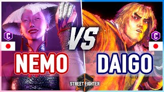 SF6 🔥 Nemo (AKI) vs Daigo (Ken) 🔥 Street Fighter 6