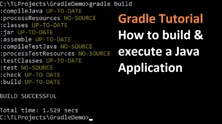 Gradle Tutorial : How to build and run a Java Application