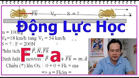 Lực có tác dụng thế nào đối với vận tốc