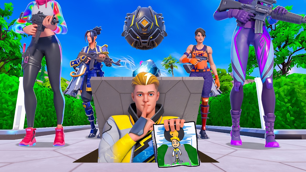 Reverse Hide and Seek in Fortnite Chapter 7!