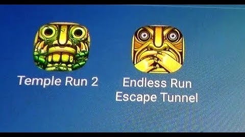 Temple Run 2 Sky Summit Vs Temple Snow Run(Endless Run Escape Tunnel)