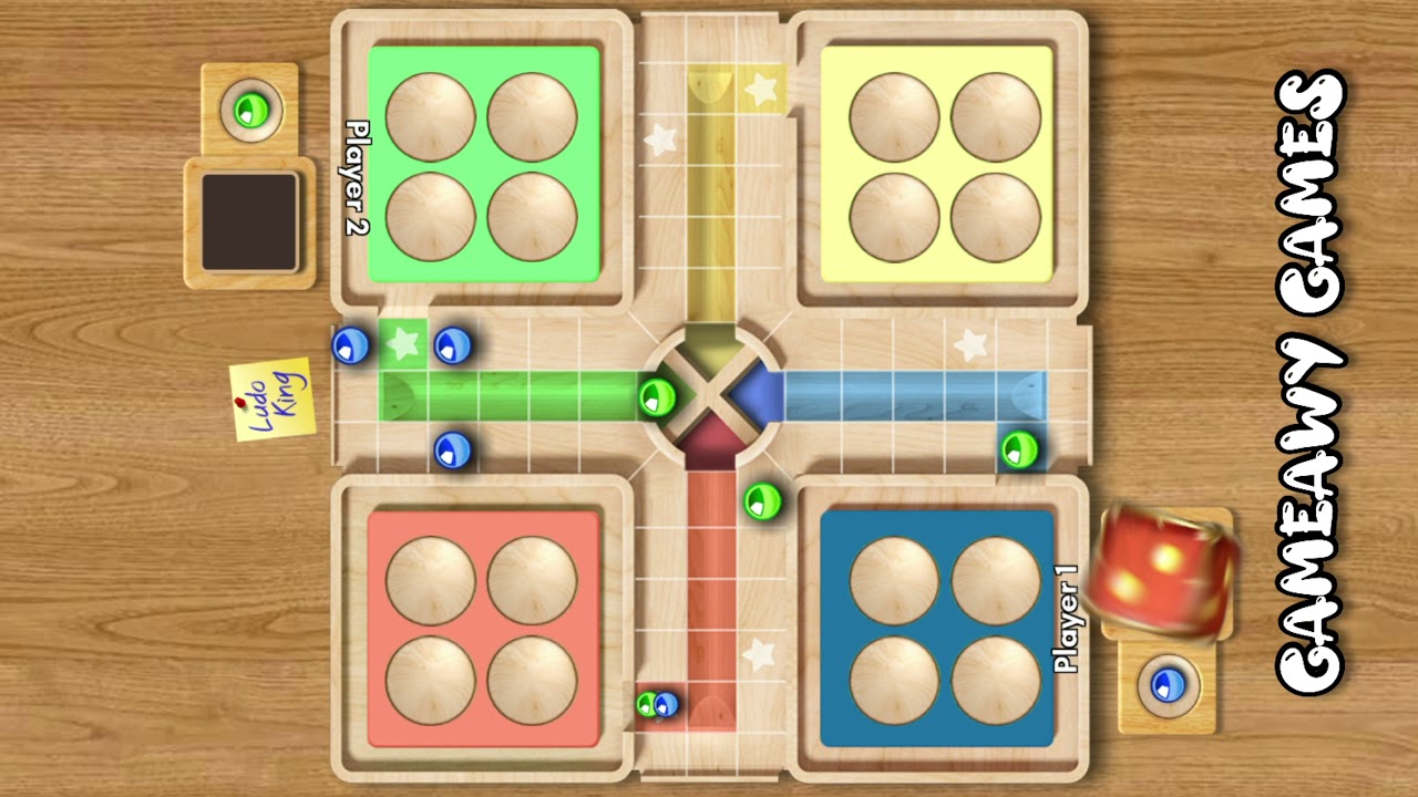 Ludo King CLASSIC Mode 2 players @games4g 