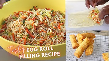 easy homemade chicken spring roll filling recipe