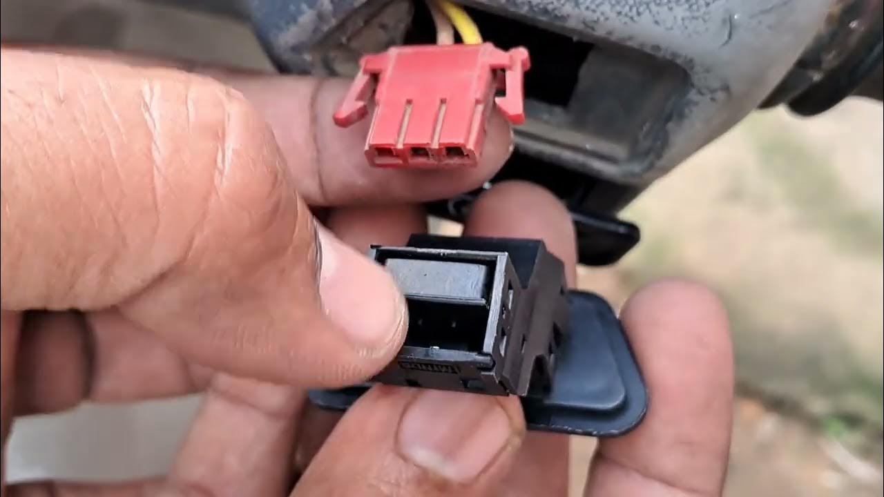 How to change head light switch in activa dio and in scooty YouTube