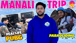 WAY TO MANALI | PARAGLIDING | REAL LIFE PUBG | TRAVELLER CHACHU