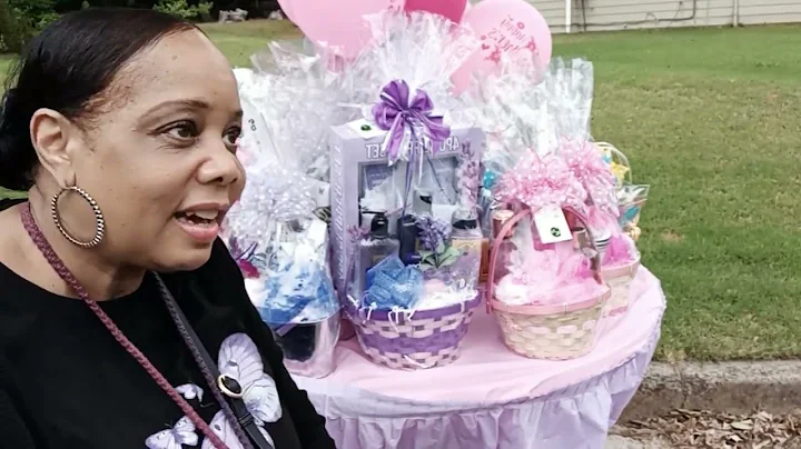 Selling Mother's Day Gift Baskets in my neighborhood | VLOG