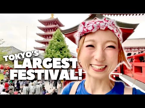 Tokyo's LARGEST Festival! - SANJA MATSURI 2023