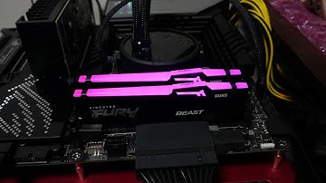 Kingston FURY Beast DDR5 RGB  LEDイルミネーション