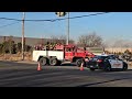 South Hampton very large brush fire Multiple departments requested state of emergency declared!