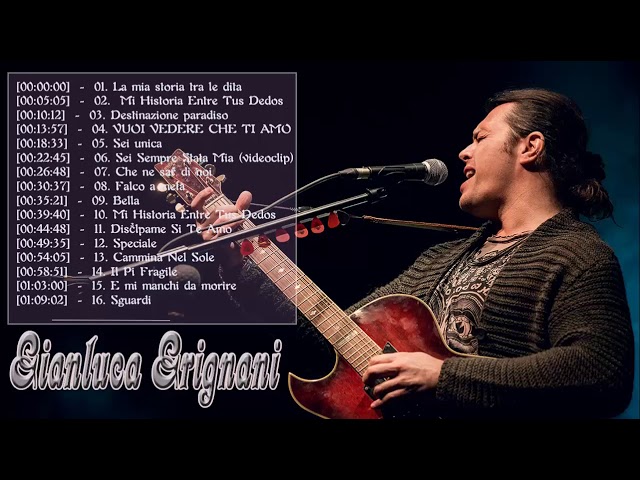 Gianluca Grignani Top 20 Migliori Canzoni Italia Playlist completa 2018