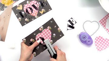 Create Stunning Anniversary, Wedding and Birthday Cards with Scalloped Heart Dies