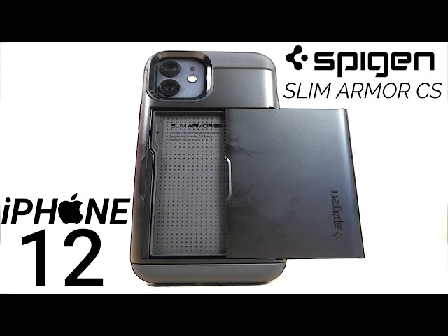 Spigen Slim Armor Designed for iPhone 12 Mini Case (2020) - Gunmetal