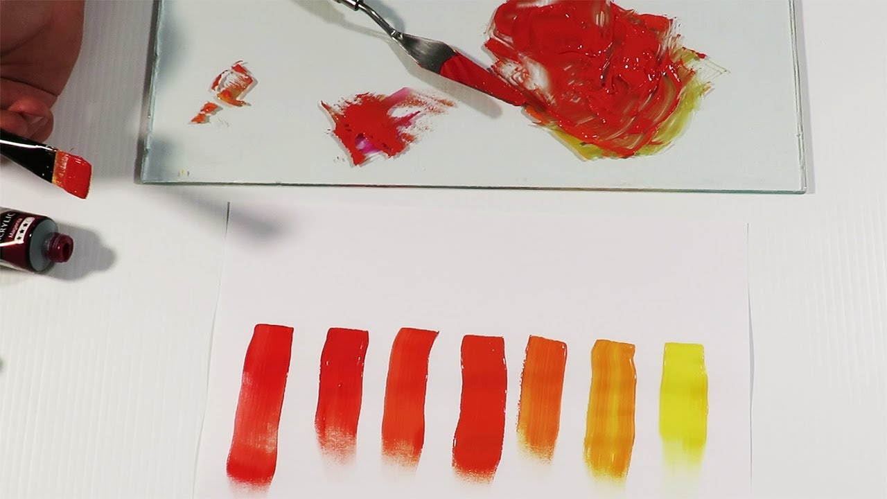 How To Make Red Paint At Home Mixing Acrylic Paints YouTube Maxresdefault