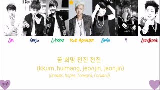 BTS (방탄소년단) - YOUNG FOREVER [Color Coded Han|Rom|Eng Lyrics] / by yeylo Resimi