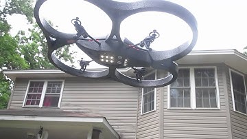 Testing Modified Parrot AR.Drone 1.0 w/ FreeFlight 2.01 & 1.97 App