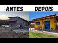 ⏰ Construção do nosso sítio/chácara do zero (12 meses em 12 minutos - “Time lapse”) 🏡 T1/Ep7