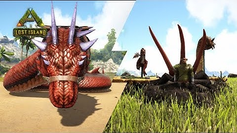 Taming A Basilisk!!-Ep 12 (Ark:Lost Island)