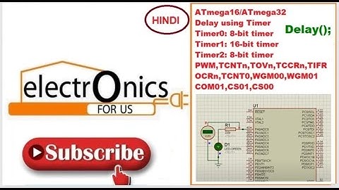 14 - UART AVR Atmega32/16  Communication Tutorial in Hindi | USART Communication.