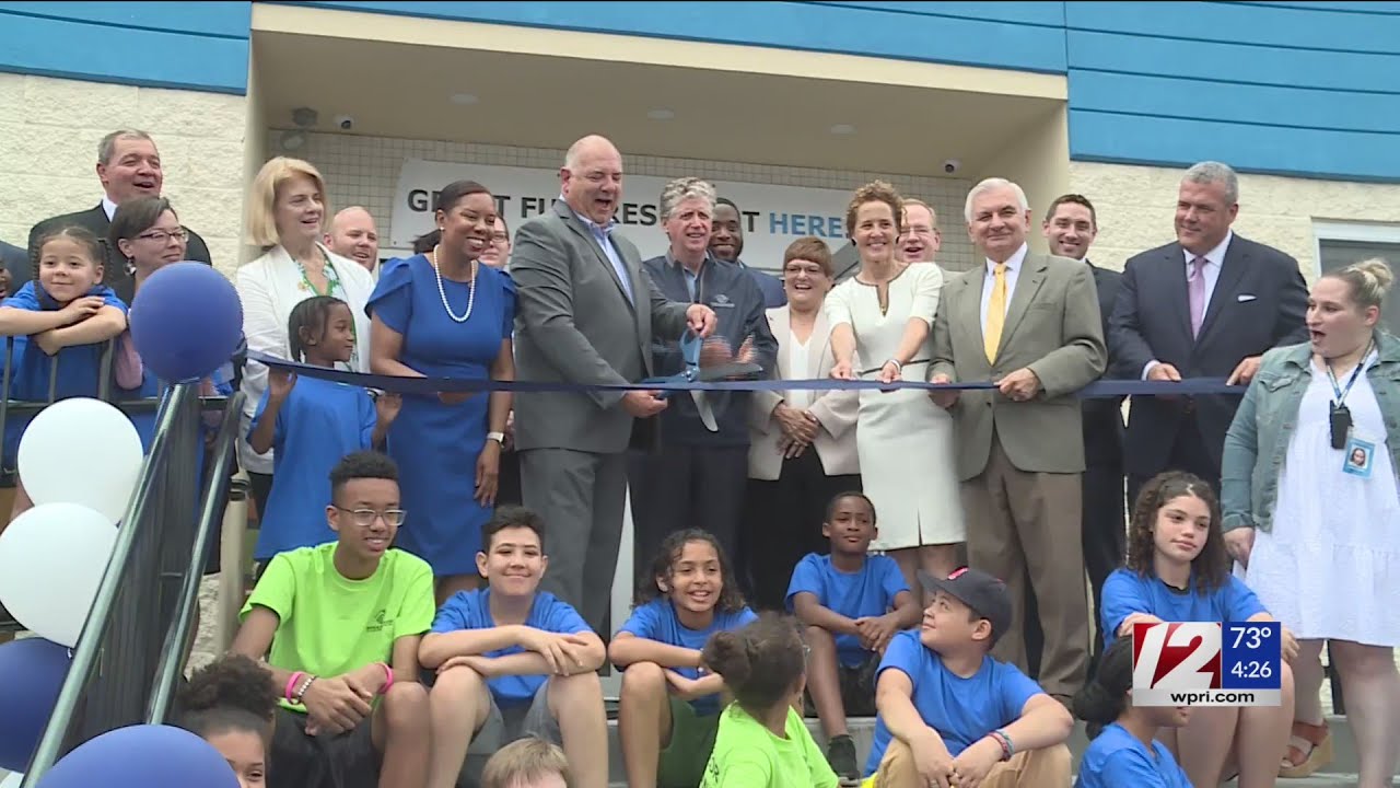 Boys & Girls Club reopens in Woonsocket YouTube