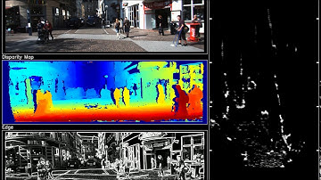 KITTI dataset demo - Street 01 (disparity, edge, OG)