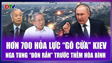 QUỐC TẾ NÓNG 07/12: Nga nã 700 hỏa lực xuyên thủng Kiev,Ông Putin ra lệnh oanh tạc lớn nhất mùa đông