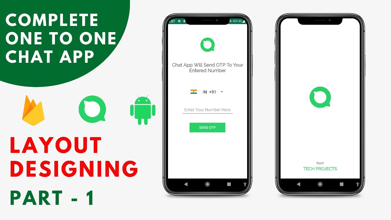 Chat App in android Studio Source Code Part 1