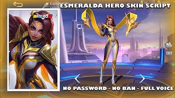 Esmeralda Hero Skin Script - No Password