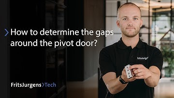 How do I determine the gaps around the door? - FritsJurgens Tech